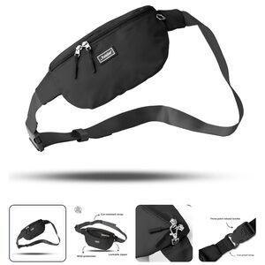 Foldie Black Crossbody Bag